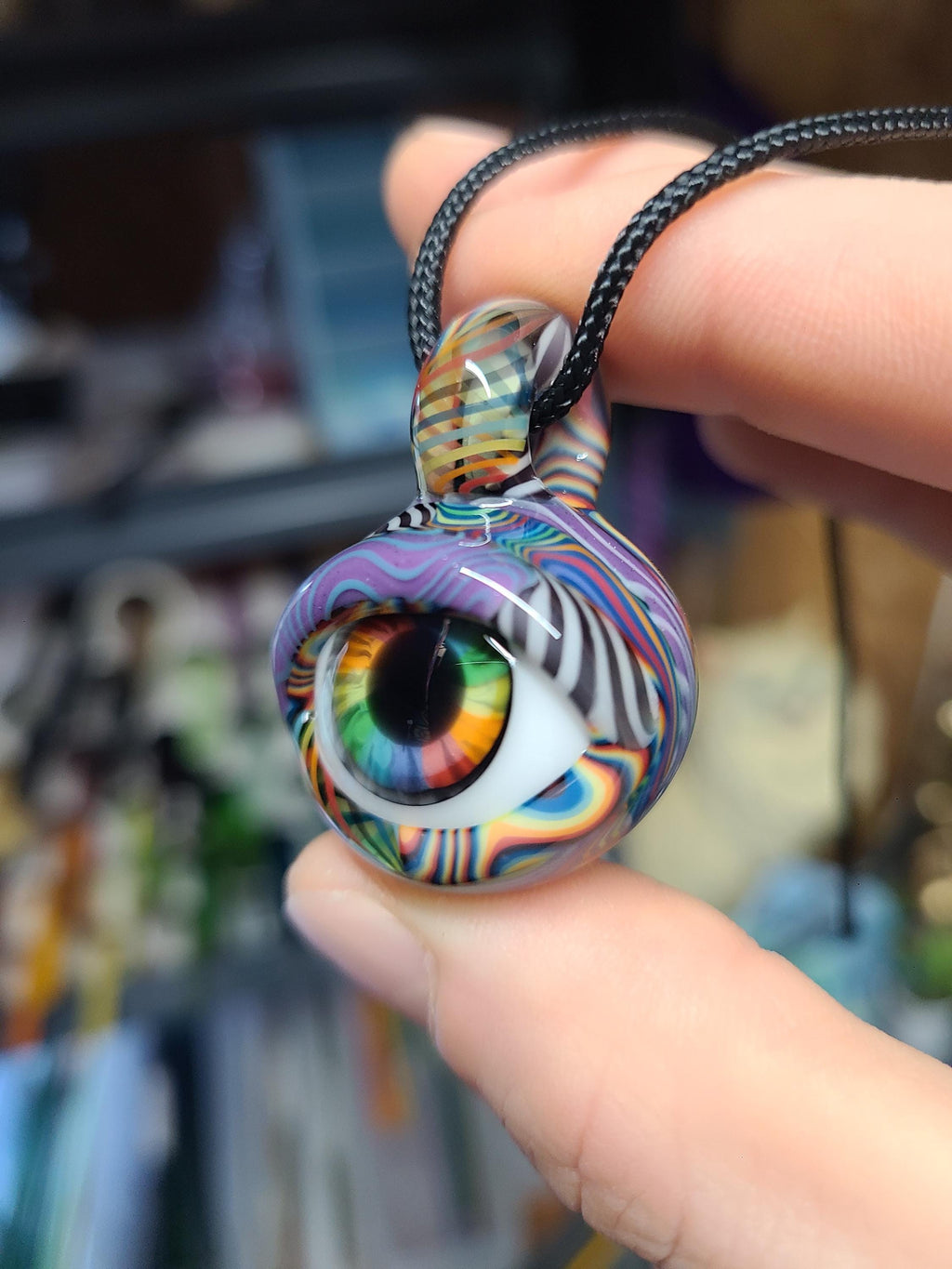 Artist's Choice: Eye Glass Pendant