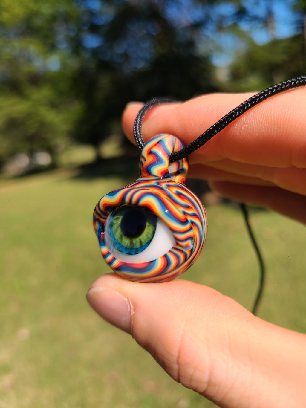 Artist's Choice: Eye Glass Pendant
