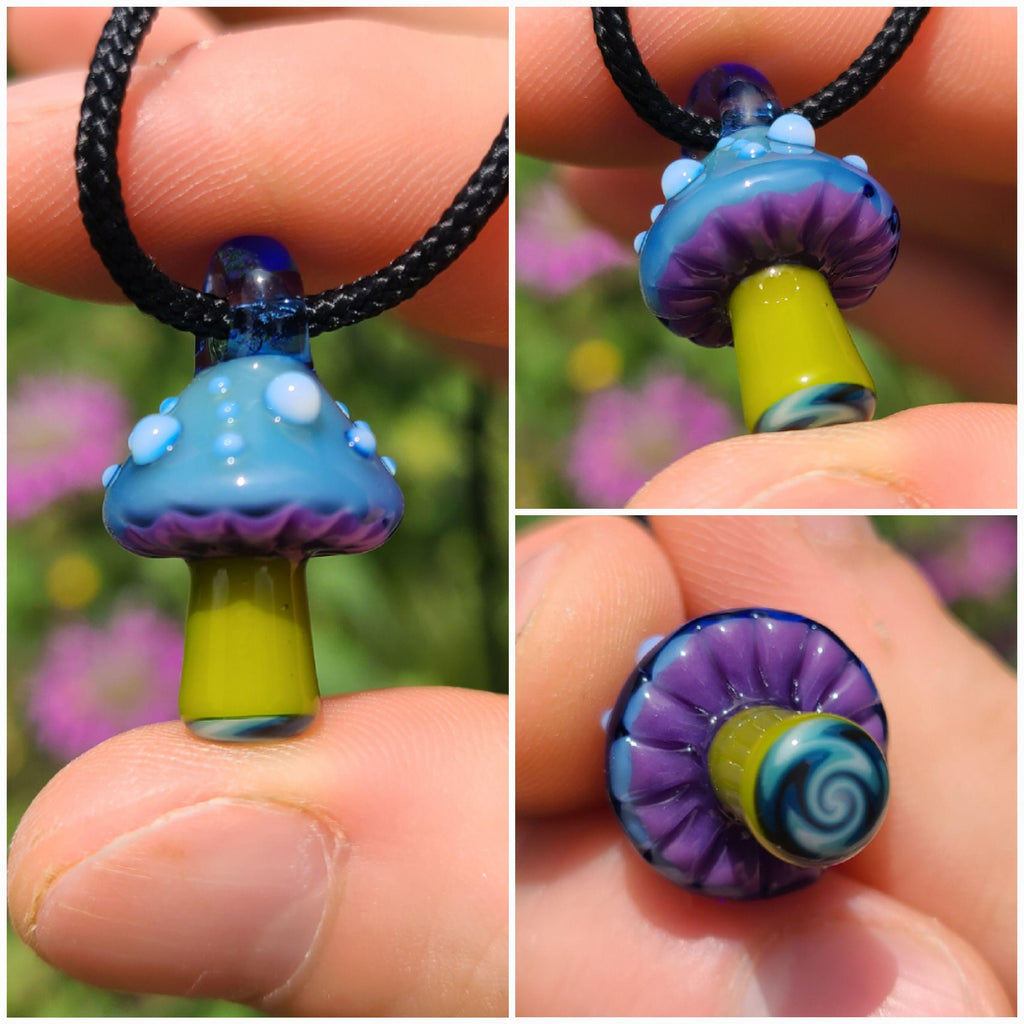 Artist's Choice: Mini Mushroom Glass Pendant