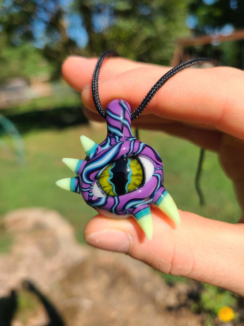 Artist's Choice: Dragon Eye Glass Pendant