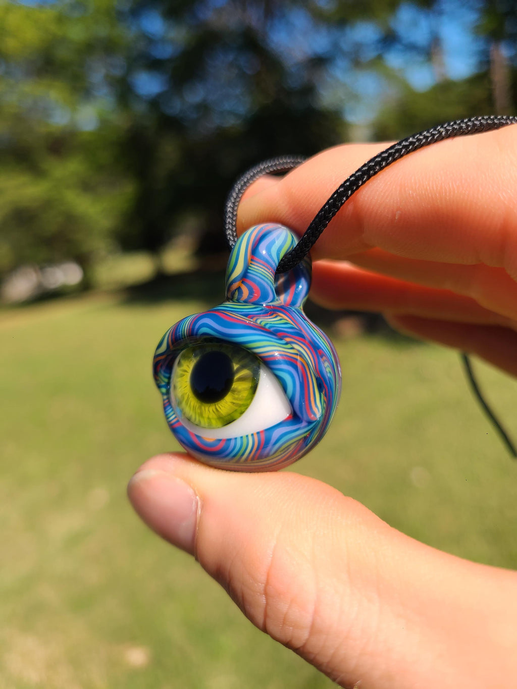 Artist's Choice: Eye Glass Pendant