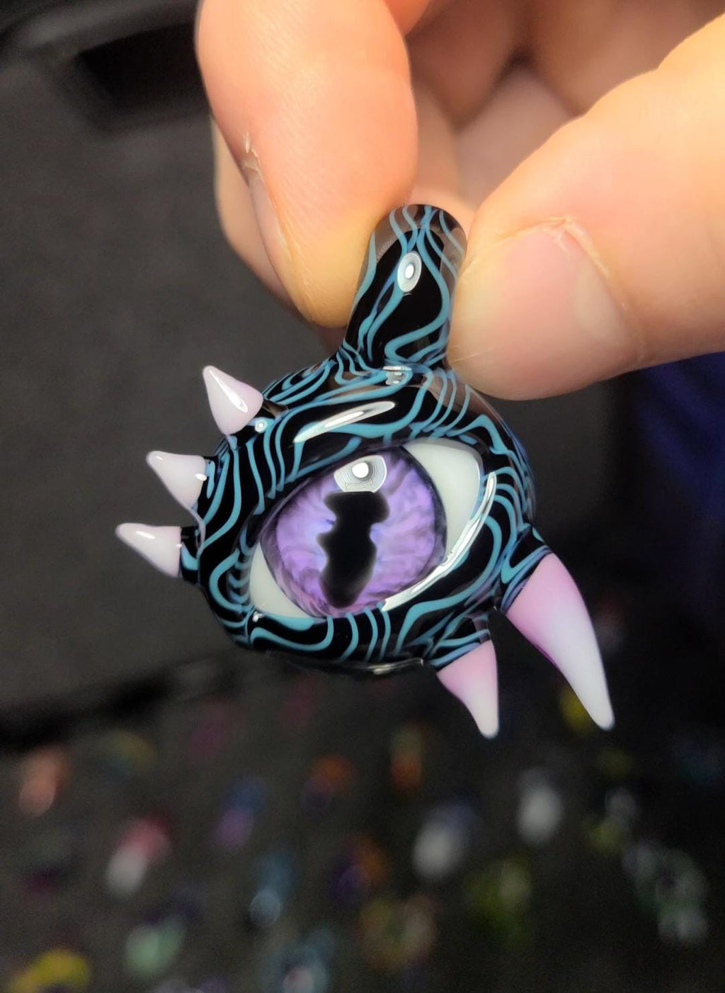 Artist's Choice: Dragon Eye Glass Pendant