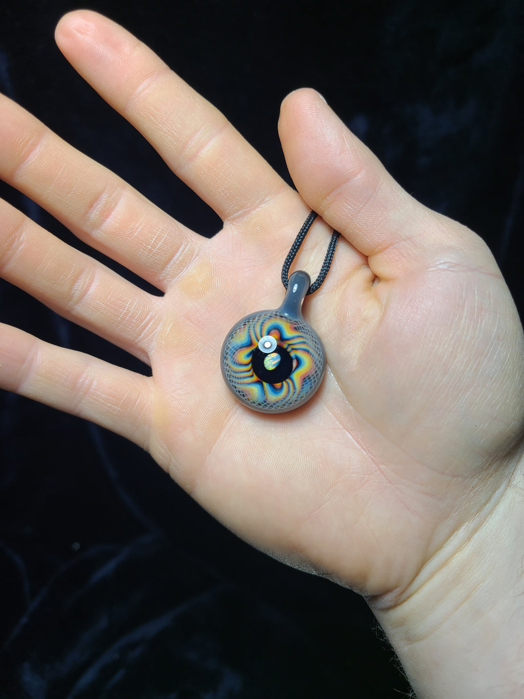 Opal Rainbow Portal Glass Pendant *Second Quality*