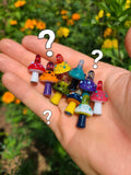 MYSTERY Mini Mushroom Glass Pendant