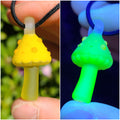 Full UV Matte Mushroom Glass Pendant