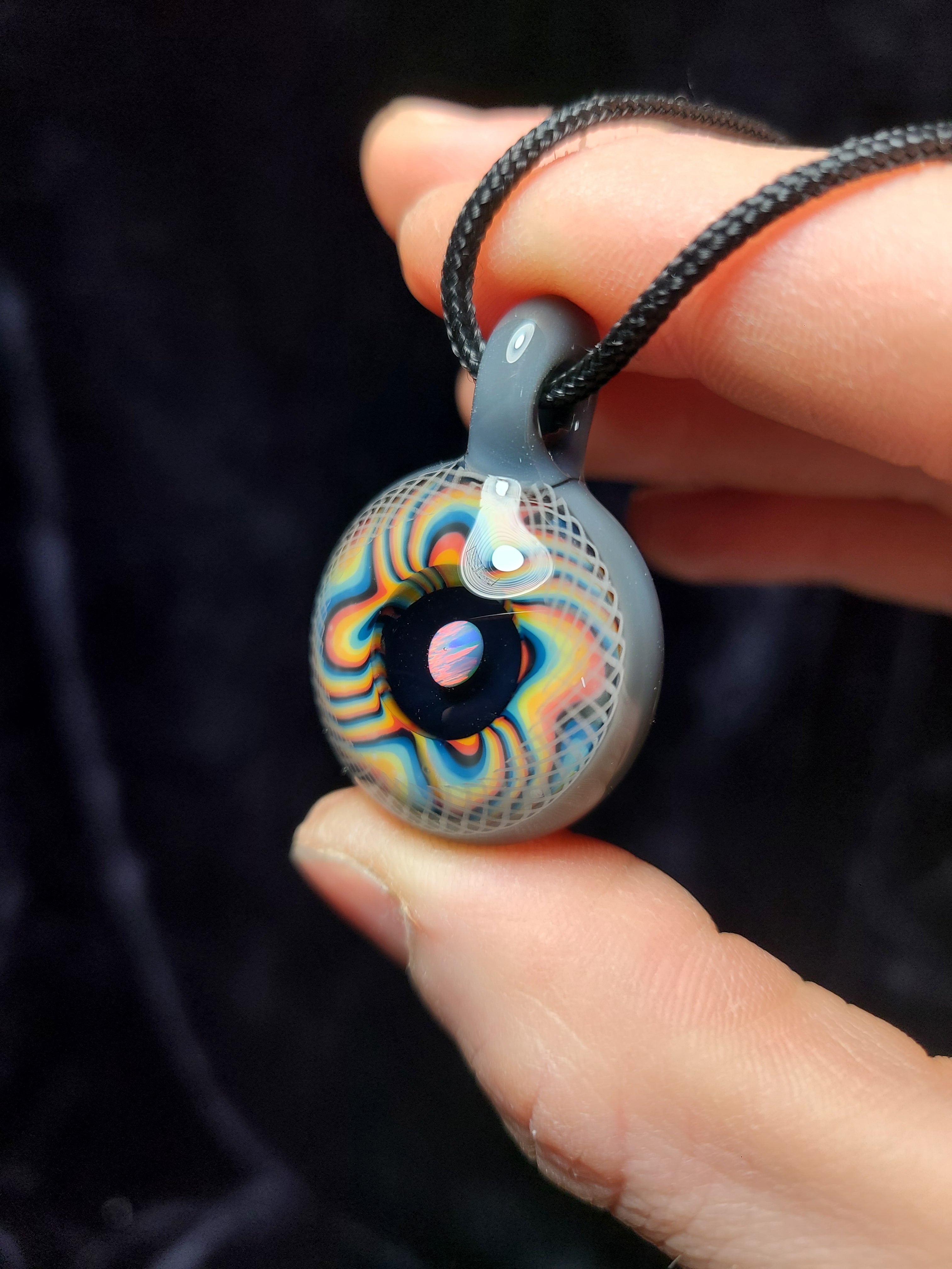 Opal Rainbow Portal Glass Pendant *Second Quality*