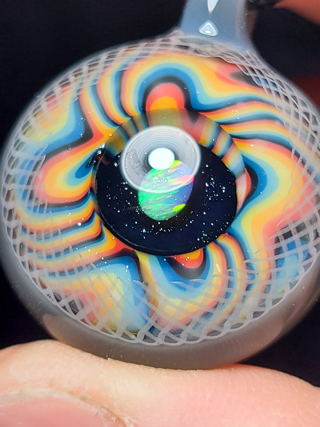 Opal Rainbow Portal Glass Pendant *Second Quality*