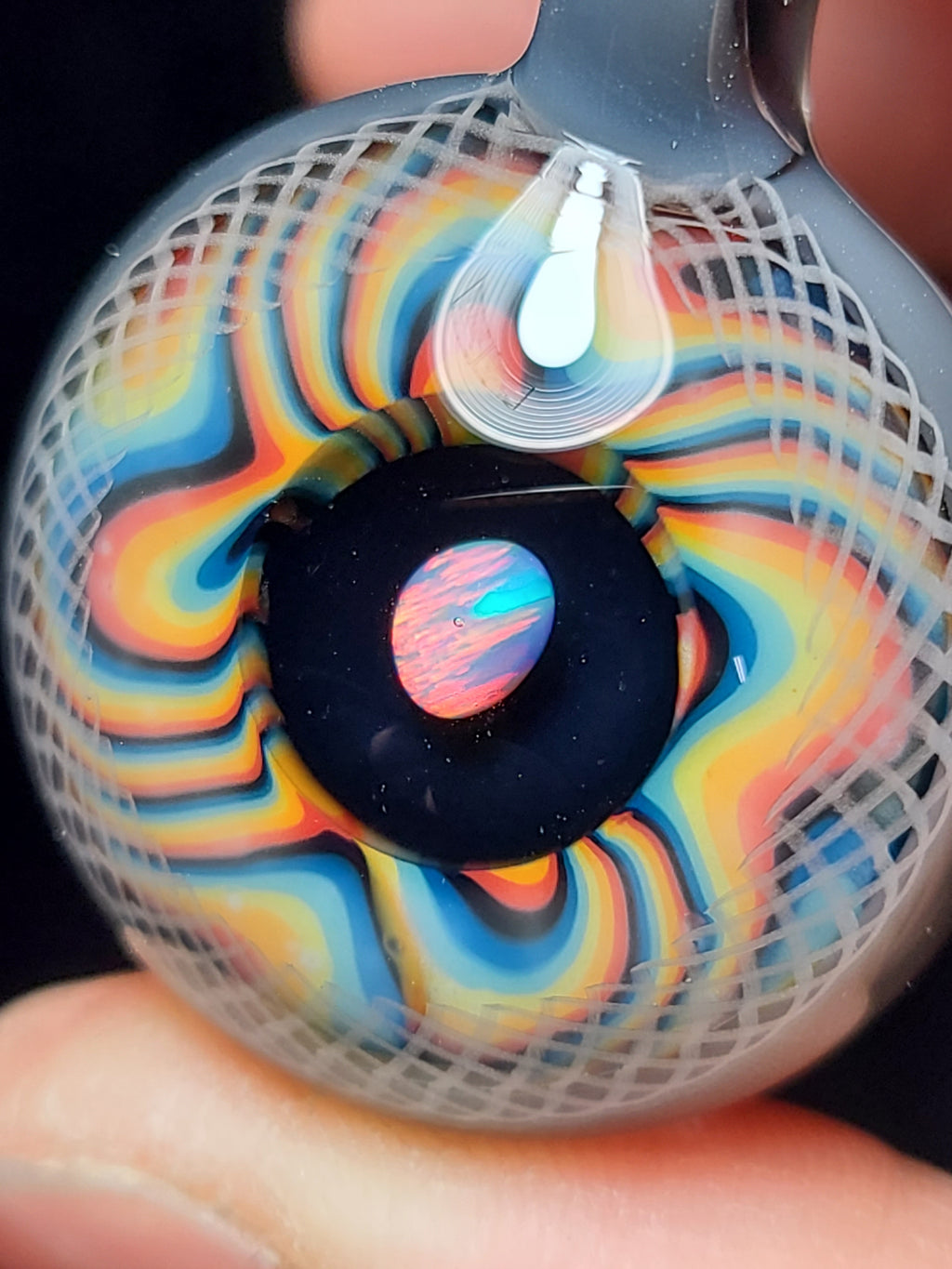 Opal Rainbow Portal Glass Pendant *Second Quality*