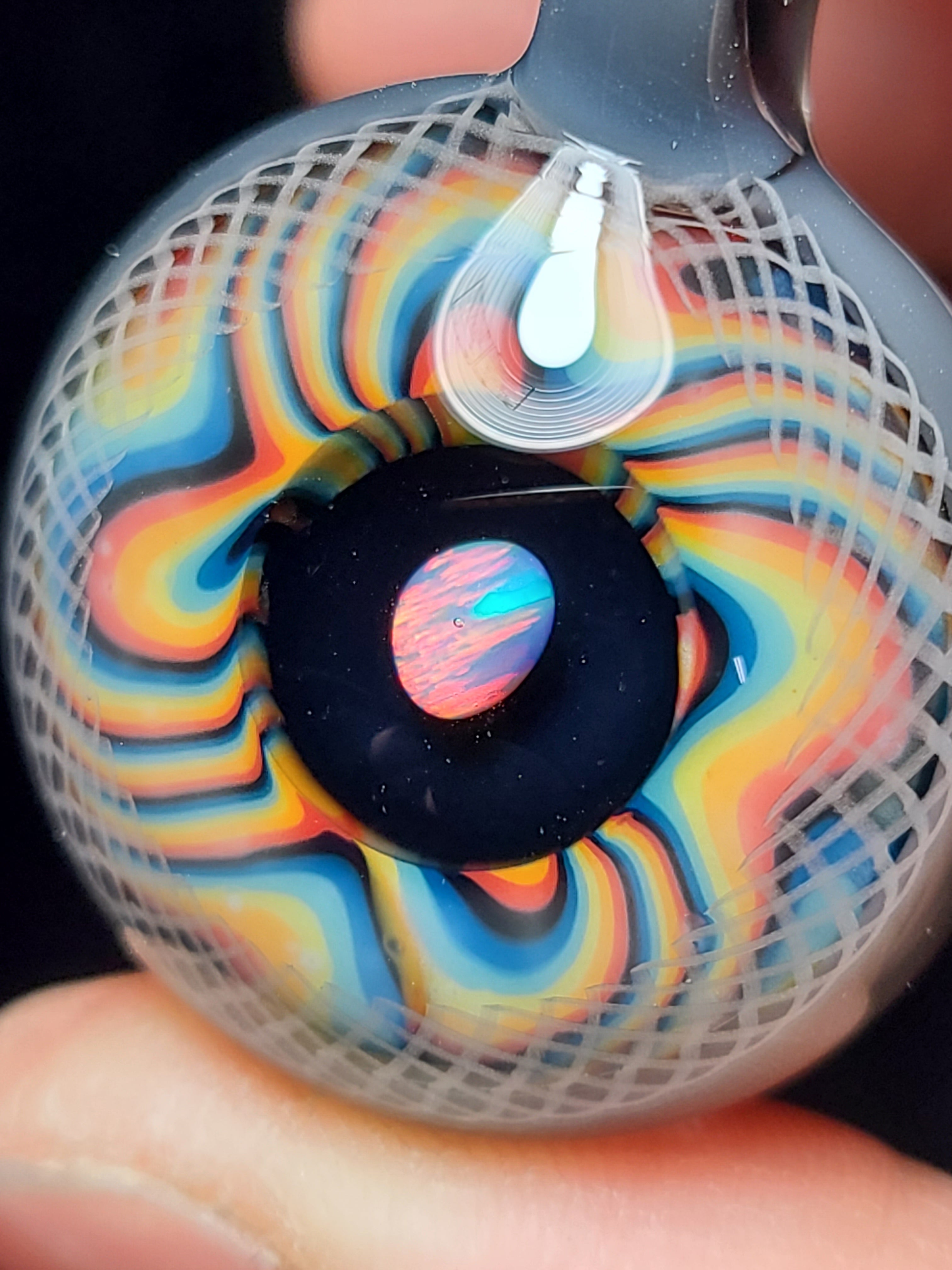 Opal Rainbow Portal Glass Pendant *Second Quality*